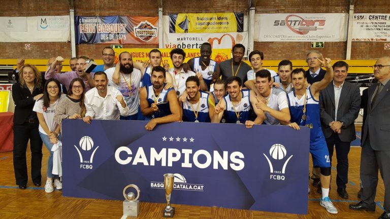 El CB Martorell es proclama campió de la Lliga Catalana EBA en una remuntada èpica