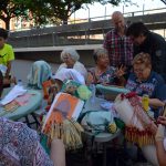 Trobada a la plaça de les Puntaires
