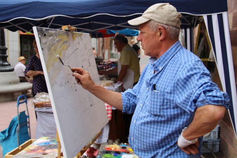 Amics de l’Art, 25 anys immortalitzant Martorell a través de la pintura