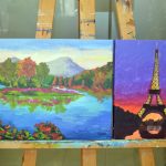 Exposició a El Círcol. Final de curs de l'Escola Municipal d'Art