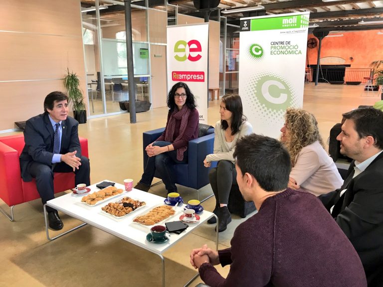 Molí Empresa organitza ‘Esmorzars amb l’alcalde’, trobades empresarials amb Xavier Fonollosa