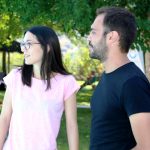 Belén Leiva, regidora d'Esports, i Oriol Franch, responsable CIES