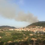 Incendi forestal El Congost