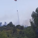Incendi forestal El Congost