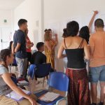 Reunió de treball dels joves del projecte Atípics