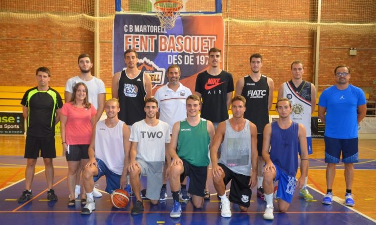 El primer equip del CB Martorell comença la temporada del debut a LEB Plata
