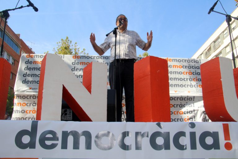 Quim Torra: “La nostra força per l’1-O és la gent que vol un país més just, solidari i pròsper”