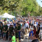 Crida per la democràcia. Acte d'Òmnium Cultural. Rambla de Les Bòbiles