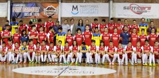 El Sala5 Martorell presenta la setantena de jugadors de la present temporada Presentació Sala5 Martorell