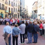 Concentració de rebuig a l'empresonament de Jordi Sánchez i Jordi Cuixart
