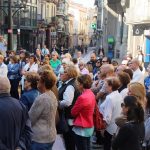 Concentració de rebuig a l'empresonament de Jordi Sánchez i Jordi Cuixart