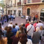 Concentració de rebuig a l'empresonament de Jordi Sánchez i Jordi Cuixart