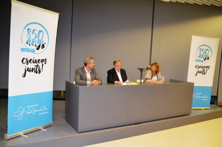 Ferran Balanza explica l’evolució de l’Hospital de Martorell en els seus vuit segles i mig de vida