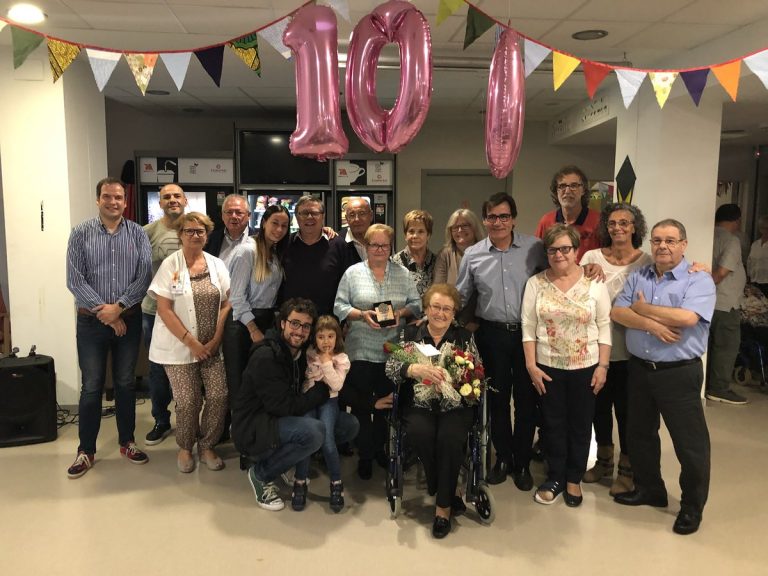 Teresina Ventura: “Mai hagués imaginat arribar als 100 anys, he tingut sort a la vida”
