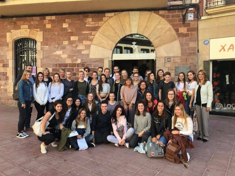 Una vintena d’estudiants alemanys d’intercanvi fan estada a Martorell
