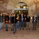 Concentració a la plaça de la Vila