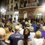 Concentració a la plaça de la Vila