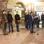Concentració a la plaça de la Vila