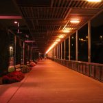 Pont d'Anoia il·luminat