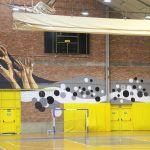 Acció al Pavelló Esportiu Municipal. IntARTvencions