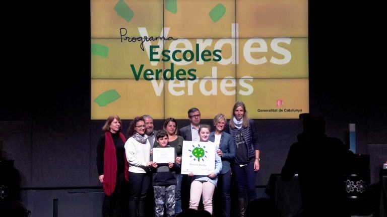 L’Escola Lola Anglada és distingida amb el Premi Escola Verda 2017 de la Generalitat