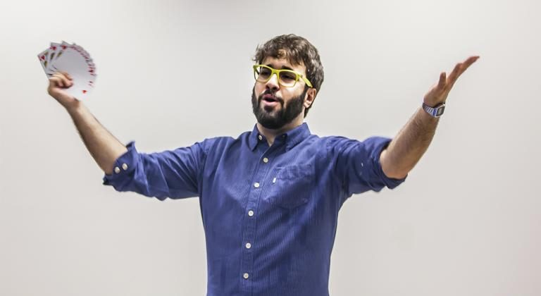 ‘El Show de Pere Rafart’, un espectacle d’il·lusionisme innovador i còmic que s’allunya de la màgia més clàssica