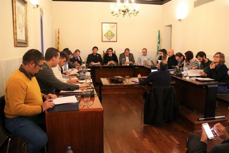Dilluns se celebra la primera sessió ordinària de l’any del Ple Municipal