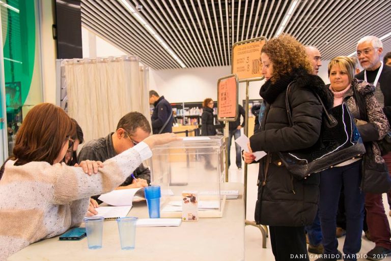 La participació dels martorellencs en les Eleccions al Parlament és del 68,86% fins les 18.00h