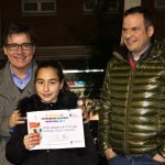Claudia Chico recull el premi 'Martorell Saludable'