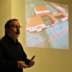 Alfred Mauri, vicepresident del CEM. Xerrada 'Retrobem la vil·la romana de Martorell' a El Círcol. Òmnium Cultural