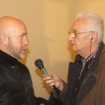 Sergi Corral, regidor de Cultura, i Cisco Sáenz de Pablo, locutor de Ràdio Martorell