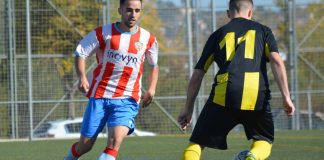 Ball de gols que dóna el campionat d’hivern al primer equip del Club de Futbol Martorell CF Martorell (Marta Gila Santafe)