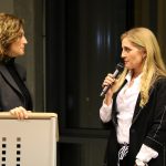 La periodista Helena Garcia Melero i la presidenta de Som Capaços, Rosa Cadenas