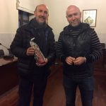 Francisco Martorell i el regidor Sergi Corral