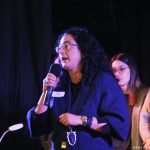 La regidora Míriam Riera a la 13a Trobada d'Amics de Ràdio Martorell