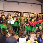Lliurament de premis del Carnaval. 2n Premi Millor Disfressa. Colla Pop Corn