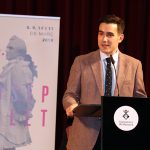Aleix Palau, president de les Joventuts musicals de Martorell. Final del 2n Concurs de Cant Josep Palet