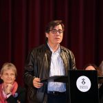 Xavier Fonollosa, alcalde de Martorell. Final del 2n Concurs de Cant Josep Palet