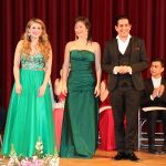 Sofía Esparza, Aline Kostrewa i Germán Enrique Alcántara