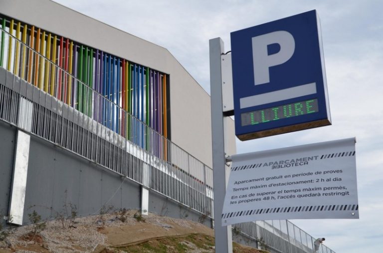 L’aparcament de la Biblioteca Martorell serà gratuït les tres primeres hores