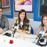 Rafael Jiménez, Laura Domínguez i Carol Ortego, membres Unitat d'Hospitalització Domiciliària