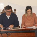 Reunió del jurat dels Premis de la Nit de l'Activitat Física i de l'Esport de Martorell. L'Alcalde, Xavier Fonollosa, i la regidora d'Esports, Belén Leiva