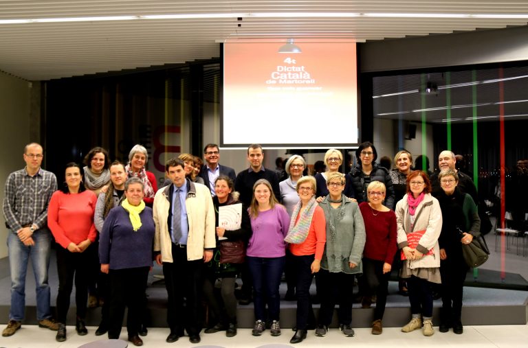 Una vintena de persones participa al 4t Dictat Català de Martorell
