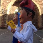 Caramelles. Els capgrossos Queta i Met