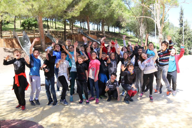 El Consell d’Infants de Gironella pren idees de la reforma del Parc d’Europa