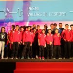 Premi valors de l’esport al Trofeu Massana del Club Natació Martorell i aArnau Fàbregas Yedra (de l’infantil C del Club de Futbol Martorell)