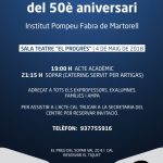 50è aniversari Institut Pompeu Fabra