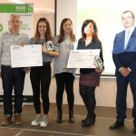 Lliurament del premi de millor idea jove de negoci a l'INFLUEM, de l'IES el Castell d'Esparreguera