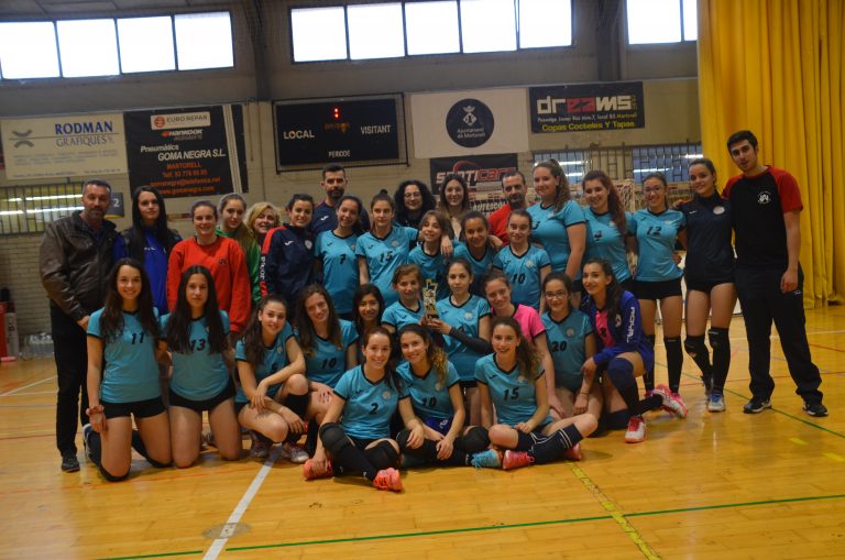Tres dels quatre equips del Club Volei s’emporten el segon torneig Vila de Martorell