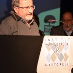 50è aniversari de l'Institut Pompeu Fabra. Andrés Martínez, ex director i professor de l'Institut